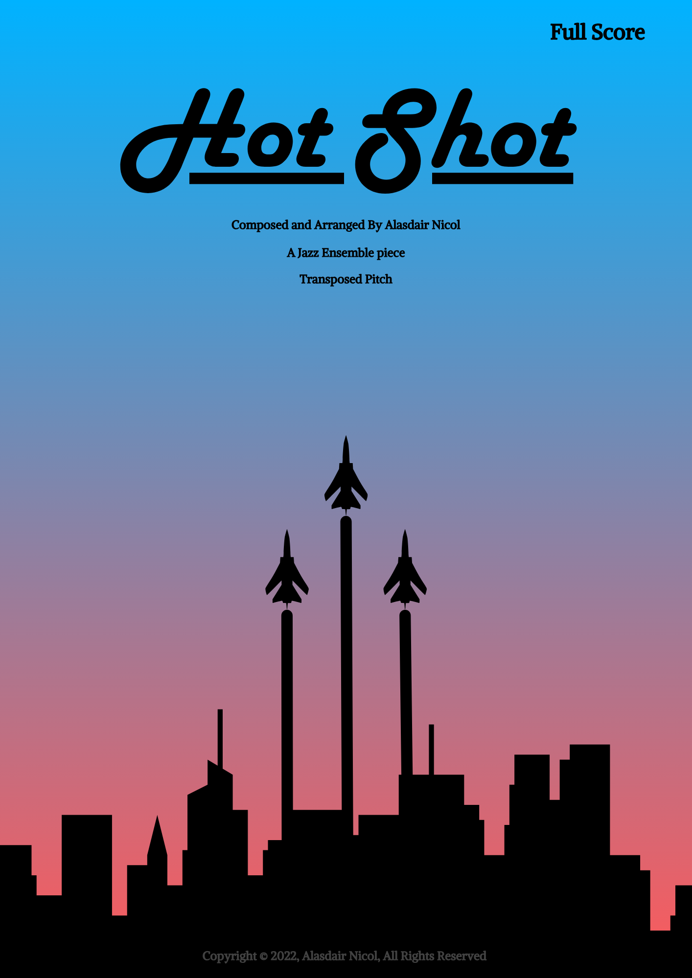 Hot Shot score cover