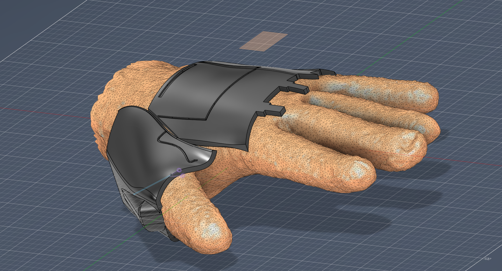 Hand model in Fusion