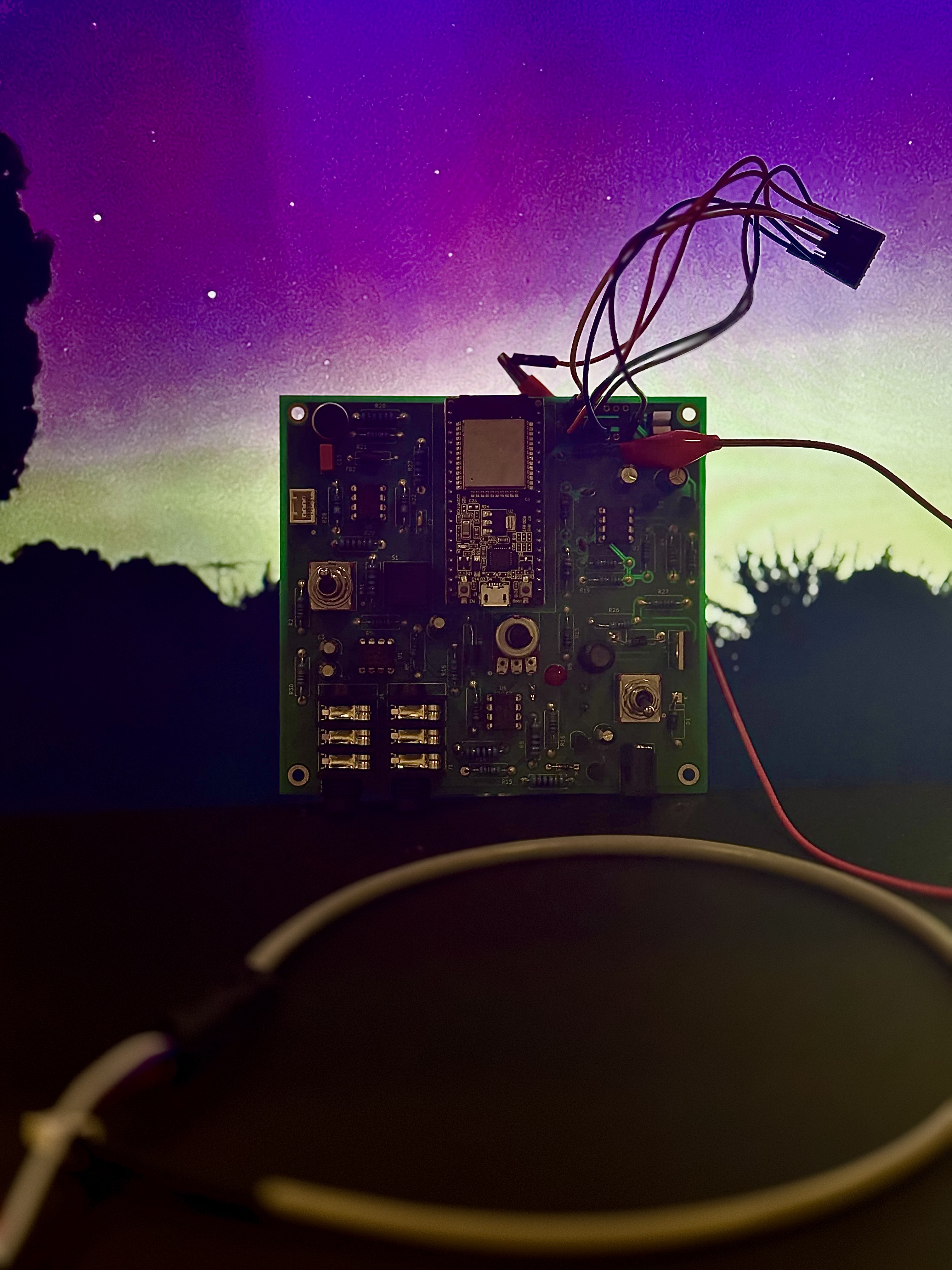 PCB and connector