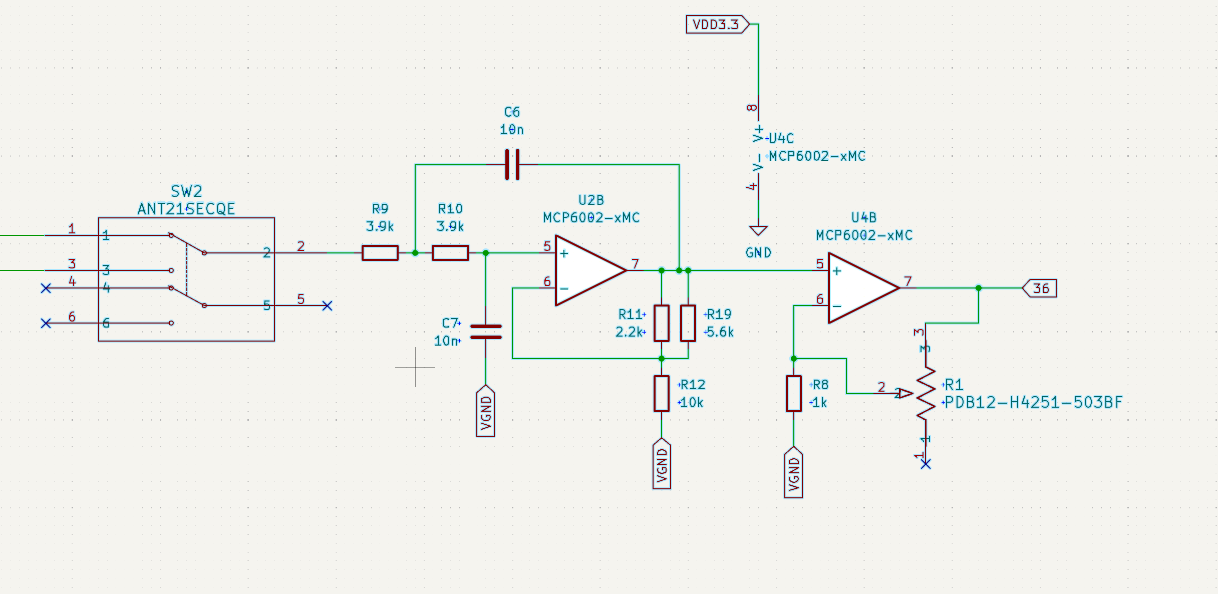 Sallen Key Schematic
